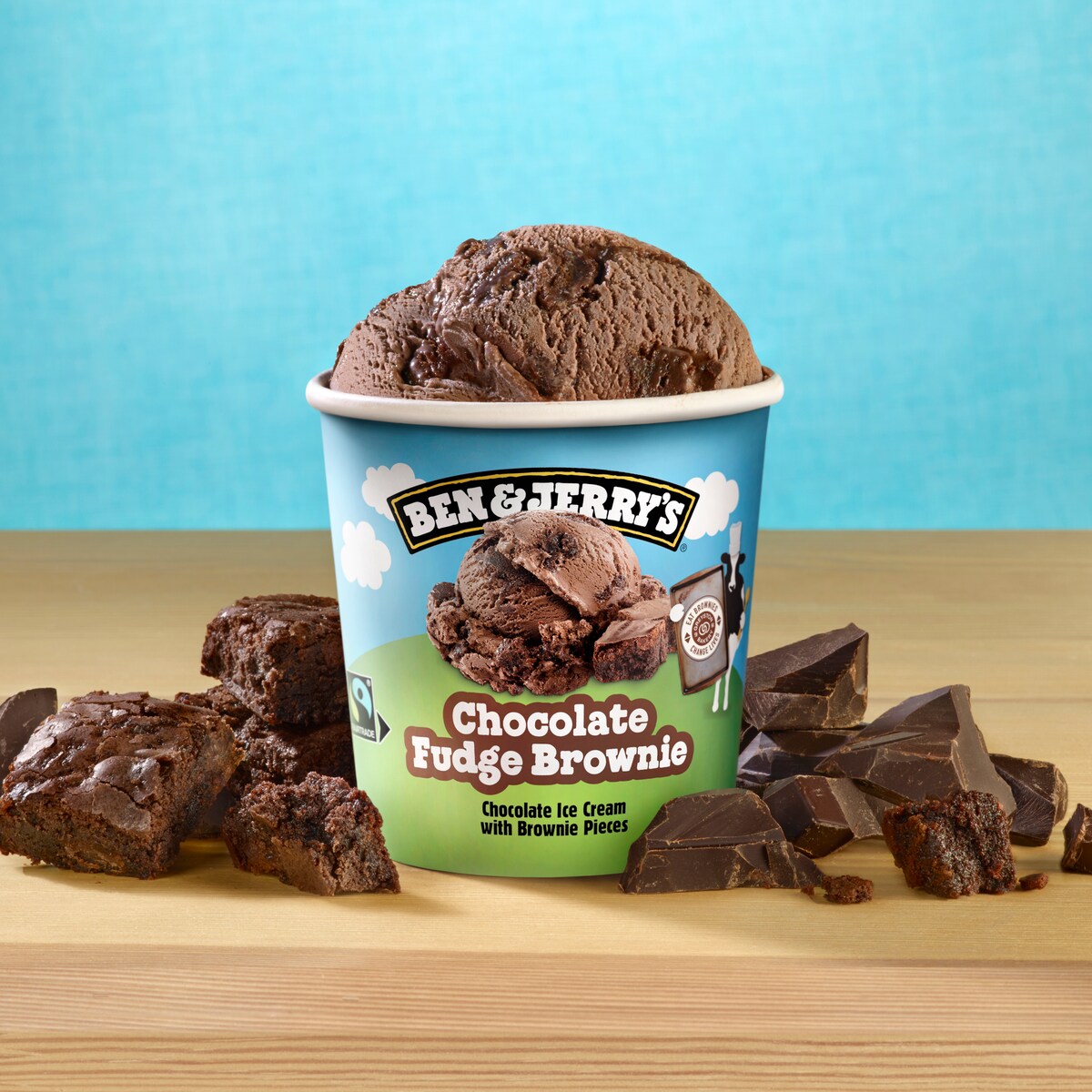 Chocolate Fudge Brownie Ice Cream - Pint 2 / 5