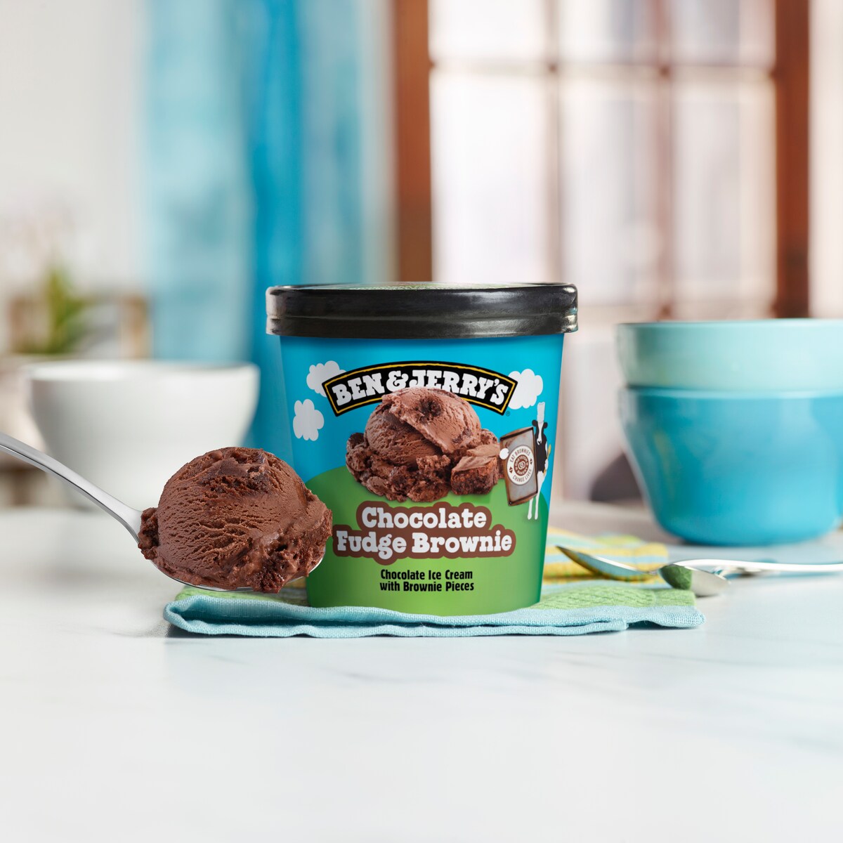 Chocolate Fudge Brownie Ice Cream - Pint 3 / 5