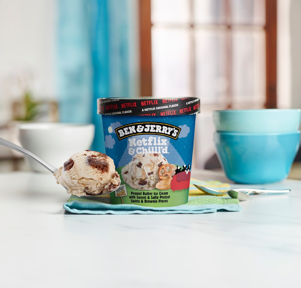 Netflix & Chilll'd Ice Cream- Pint 3 / 4