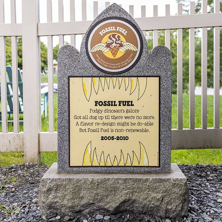 Fossil Fuel tombstone
