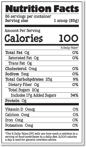Nutrition Facts