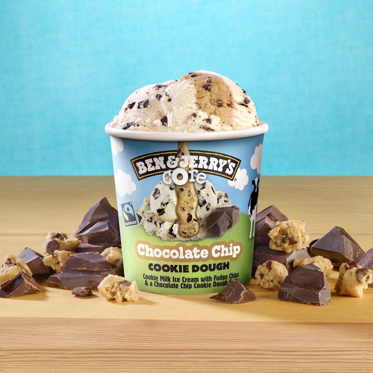 Chocolate Chip Cookie Dough Core Pint 1 / 3
