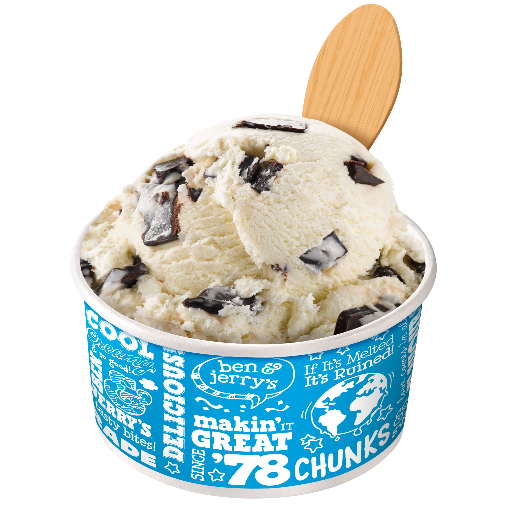 Mint Chocolate Chunk Original Ice Cream in Scoop Shops
