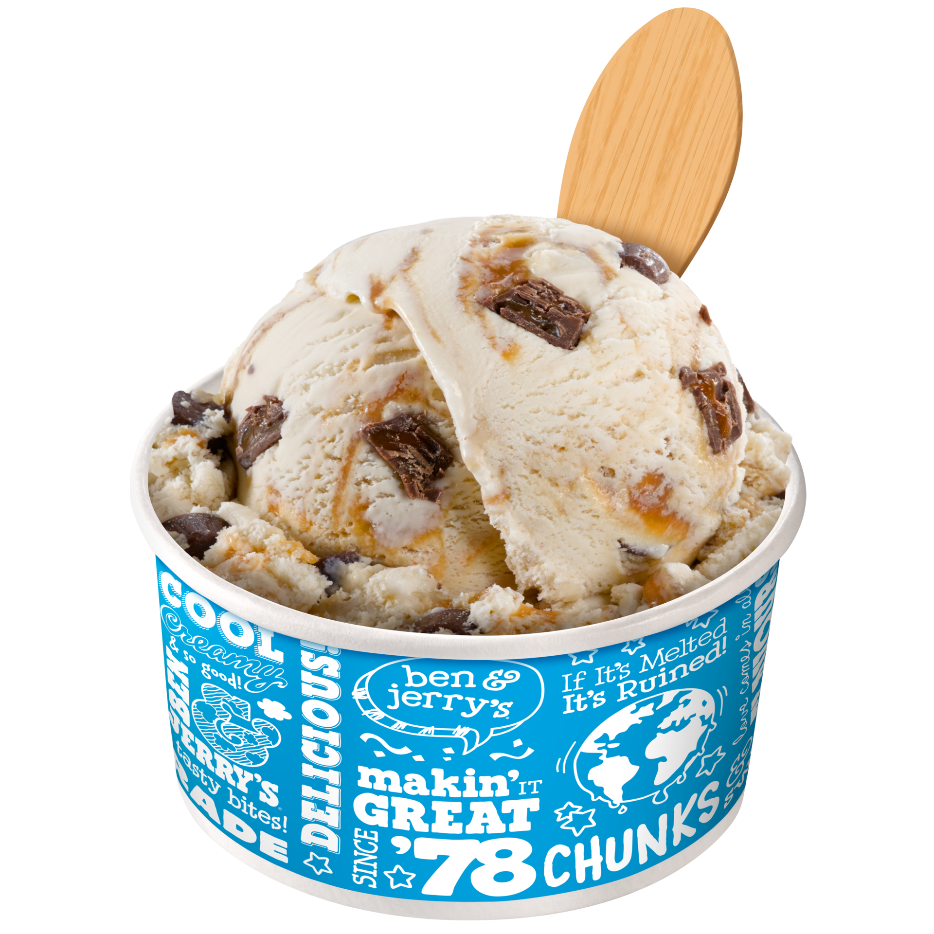 Triple Caramel Chunk Original Ice Cream in Scoop Shops