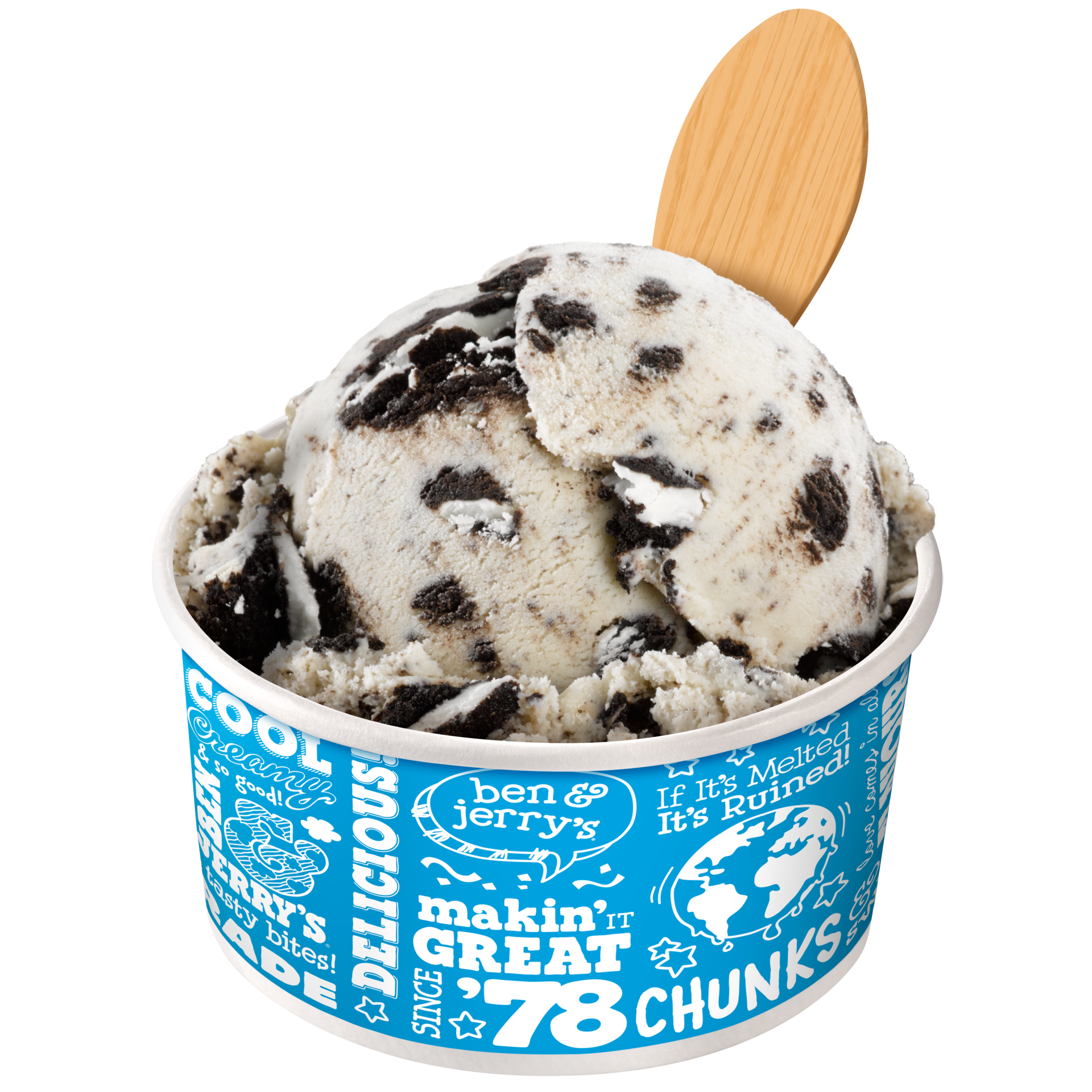 Sweet Cream & Cookies Original Ice Cream in Scoop Shops